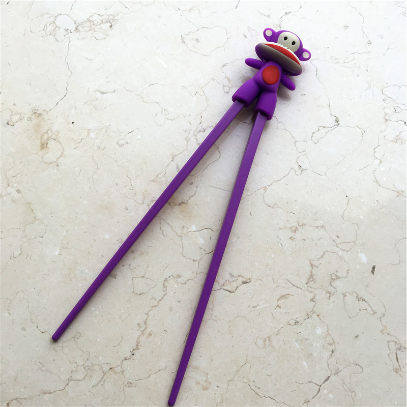 Cute cartoon big mouthed monkey chopsticks1