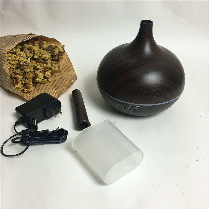 Creative wood aromatherapy humidifier HP-015H deep2