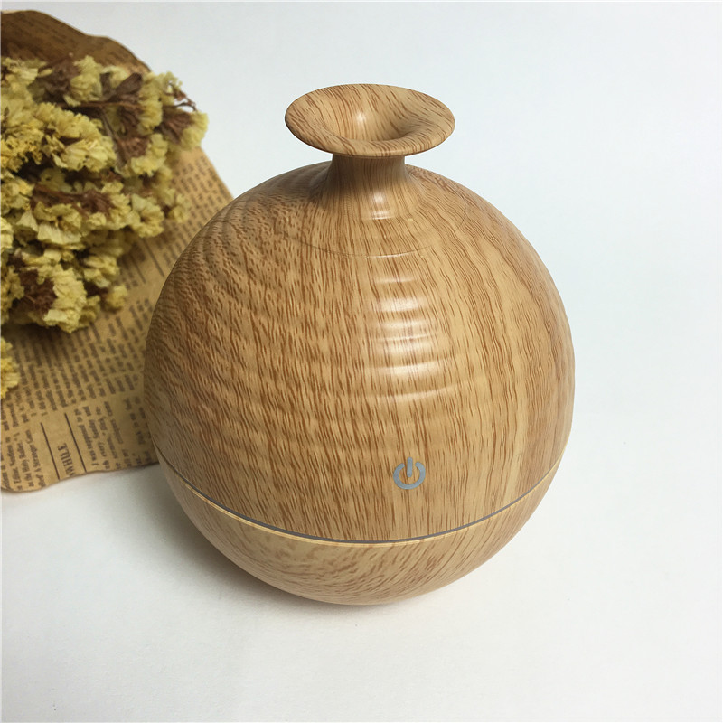Wood Vase scented humidifier HP-009S shallow3