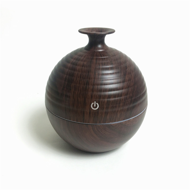 Wood Vase aromatherapy humidifier HP-009S deep1