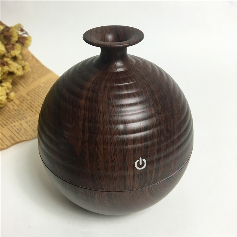 Wood Vase aromatherapy humidifier HP-009S deep5