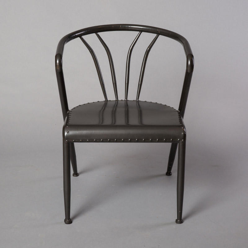 Antique iron chair1