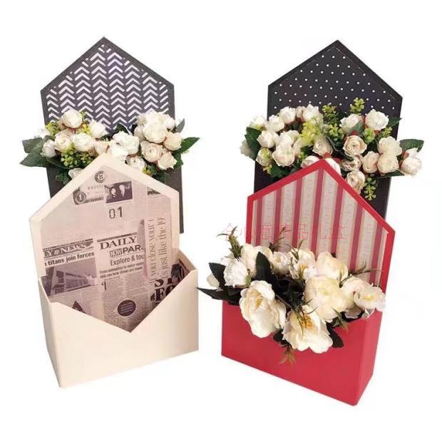 The new flower gift box with envelope box living flower soap packing box1