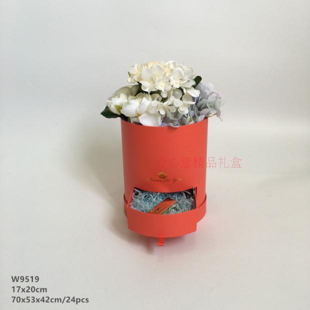 A small drawer box flower box flower barrels flower box hold bucket cylinder1
