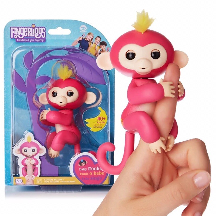 Fingerlings colorful fingers Monkey Monkey Monkey Toy smart electric pet baby monkey6