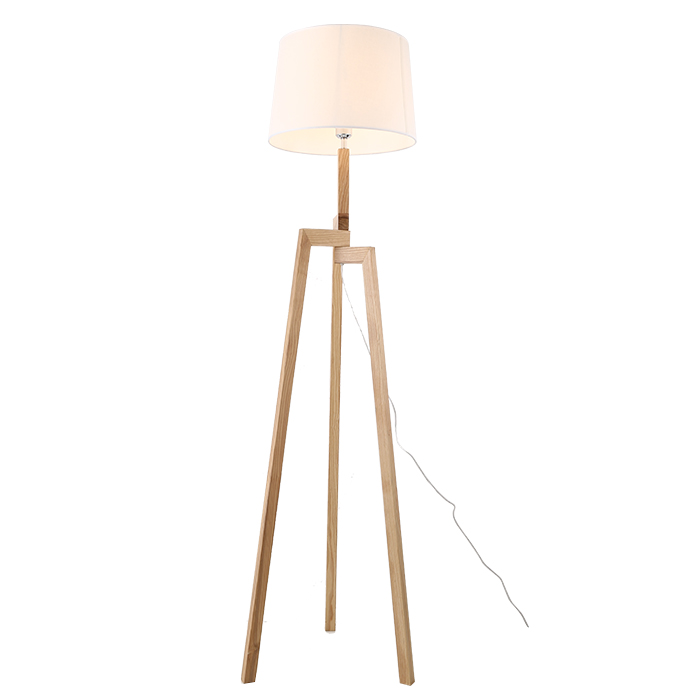 European K-37 beauty lamp lamp cloth + Creative wooden villa model room lamp3