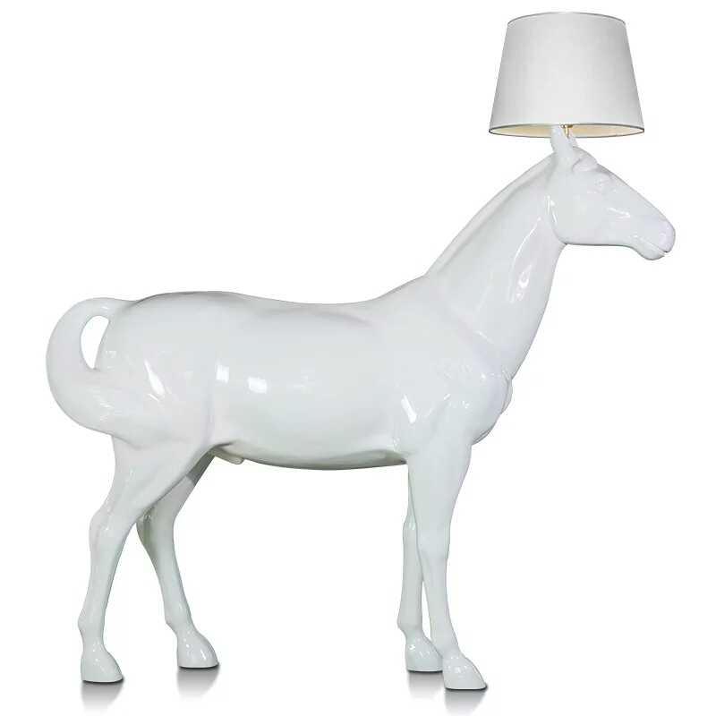 Modern simple and unique creative animal floor lamp K-3004 designer clothing store floor lamp four color optional3