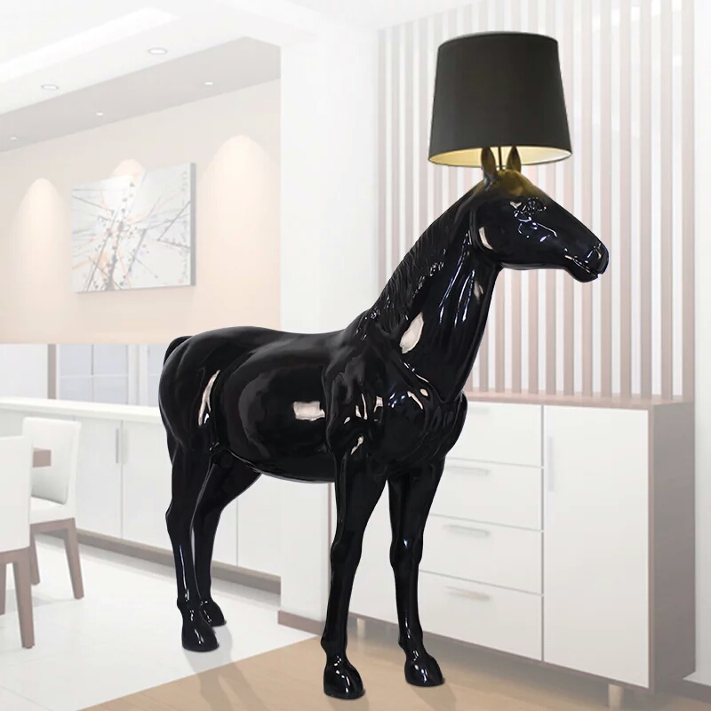 Modern simple and unique creative animal floor lamp K-3004 designer clothing store floor lamp four color optional1