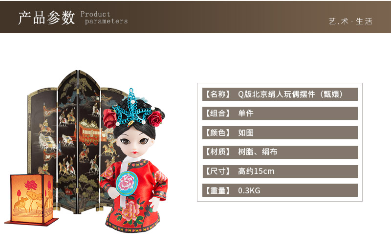 Q version of Beijing silk man dolls2