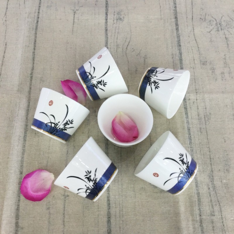 Proud of Tangshan ceramic bone china double Kung Fu Tea Set3