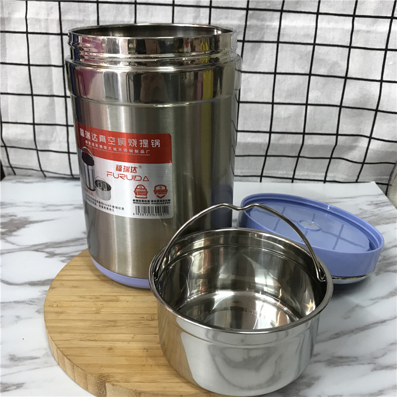 304 stainless steel inner gallbladder heat preservation lunch box3
