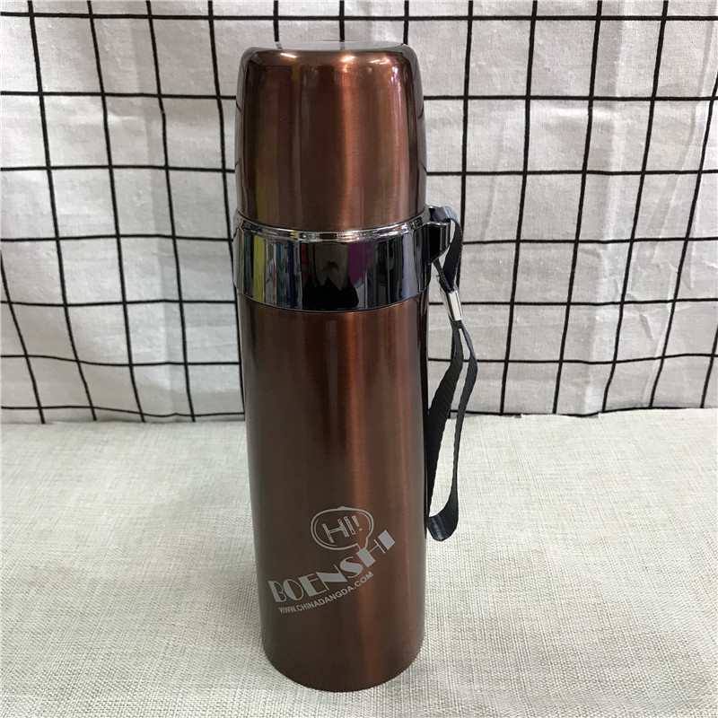 Simple business vehicle thermal insulation Cup, convenient cup cover, carry on cup, creative travel cup.1