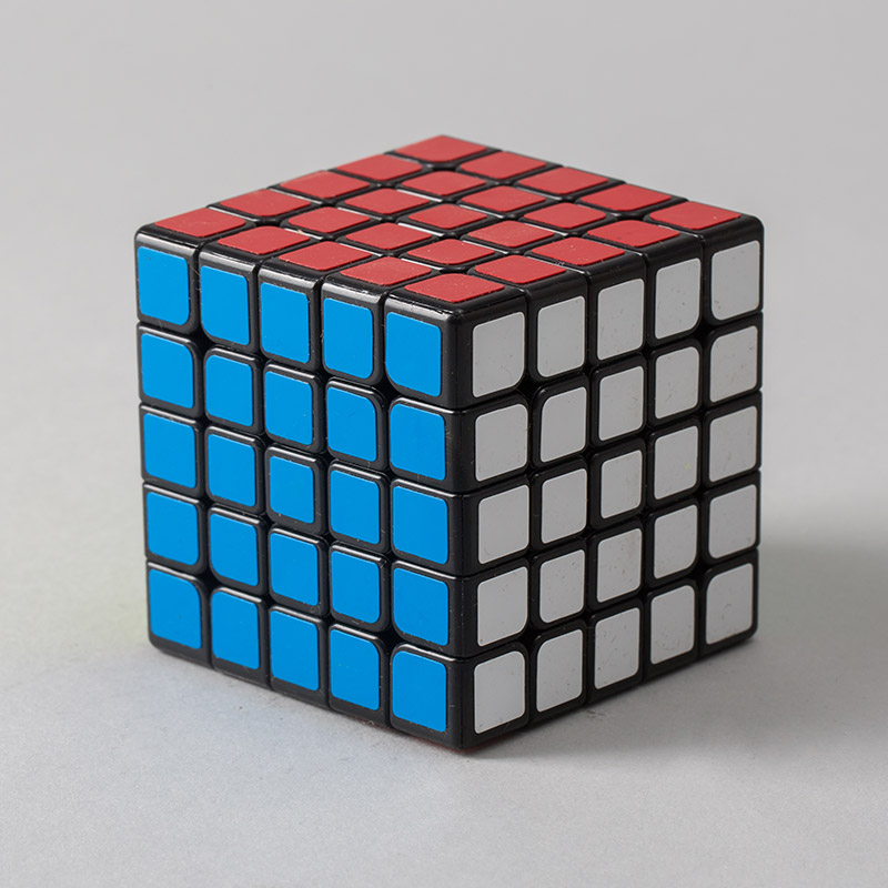 A five PVC black magic cube2