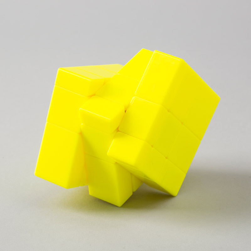 The magic cube is yellow3