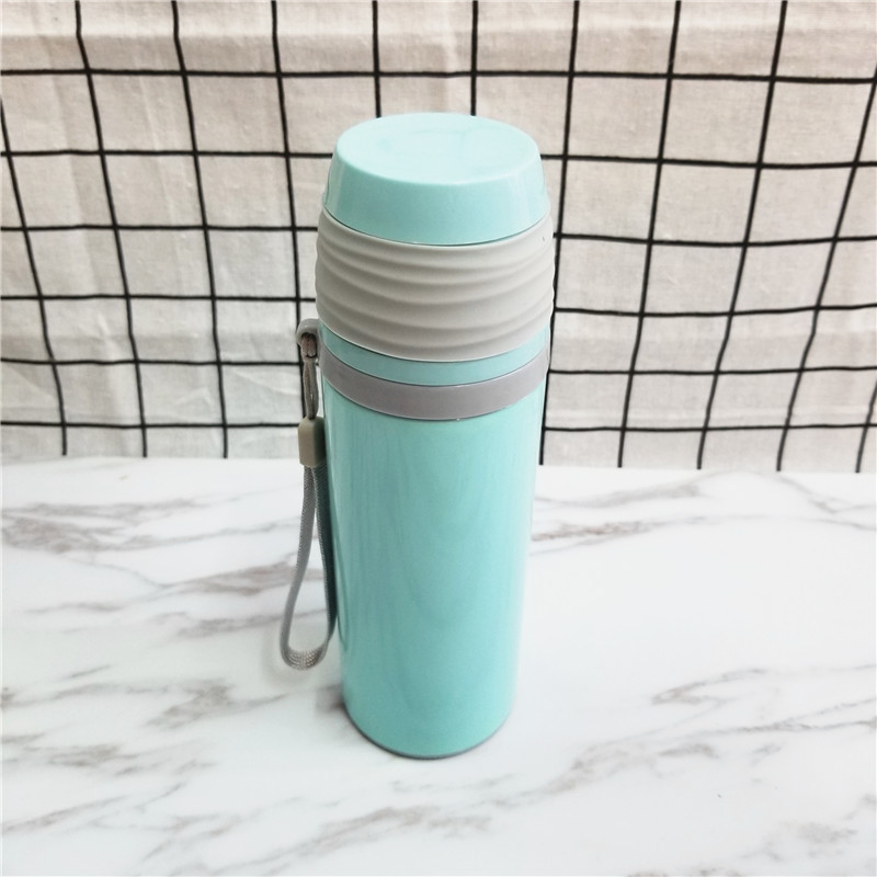 Simple business vehicle thermal insulation Cup, convenient cup cover, carry on cup, creative travel cup.2