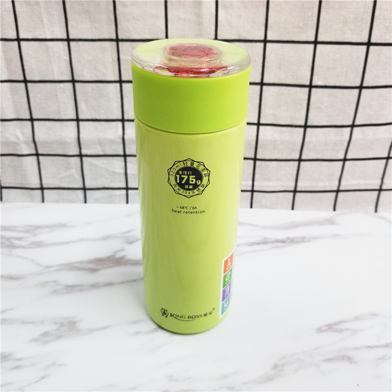 Simple business vehicle thermal insulation Cup, convenient cup cover, carry on cup, creative travel cup.1