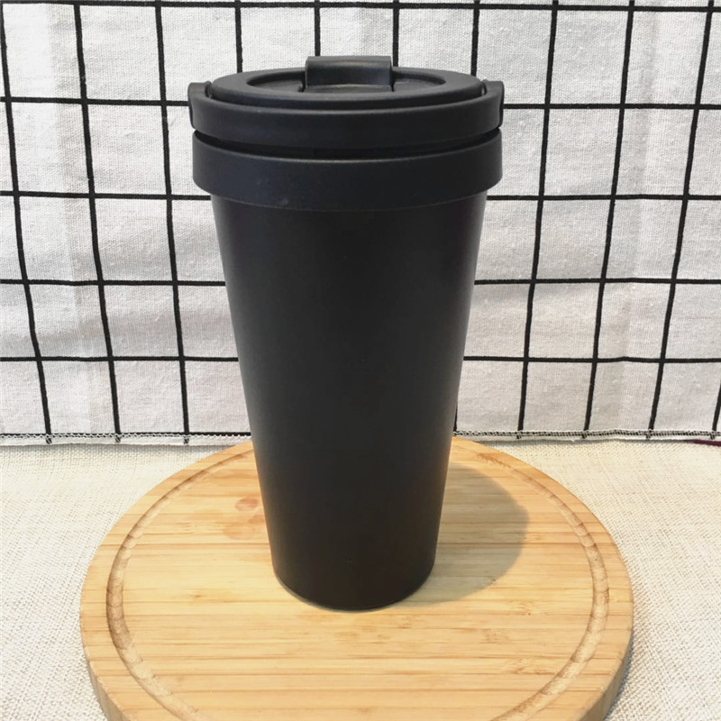 Simple business car thermal insulation Cup, convenient cup cover, carry cup, creative travel cup.2