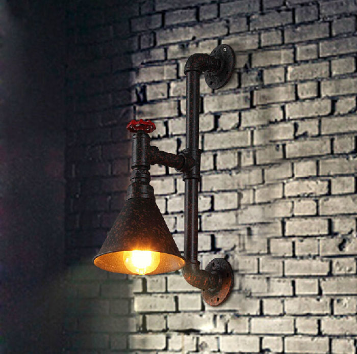B-373 iron wall lamp creative personality wall lamp3