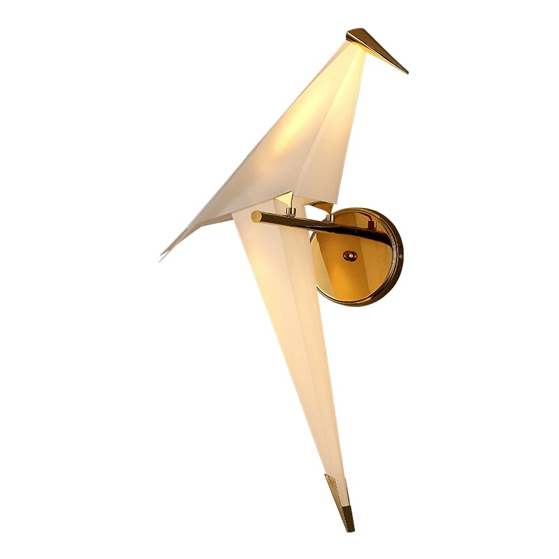 B5081 iron + environmental protection PP LED lamp wall lamp creative personality wall lamp1