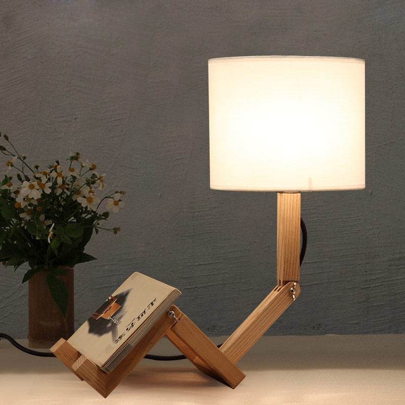 TD- 2064 + wooden cloth lamp lamp robot3
