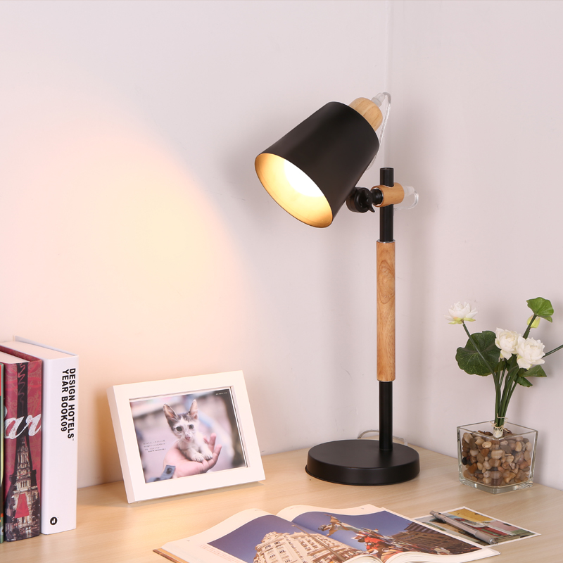 Simple and practical desk lamp TD-2031 black bedroom, living room study desk lamp3