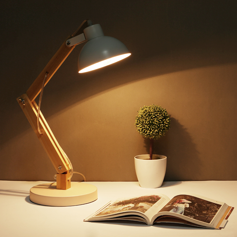 Simple practical desk lamp TD-2028 white bedroom desk lamp2