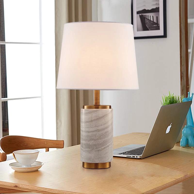 The new Chinese style bedroom bedside lamp TD-2136 white living room bedroom study lamps3
