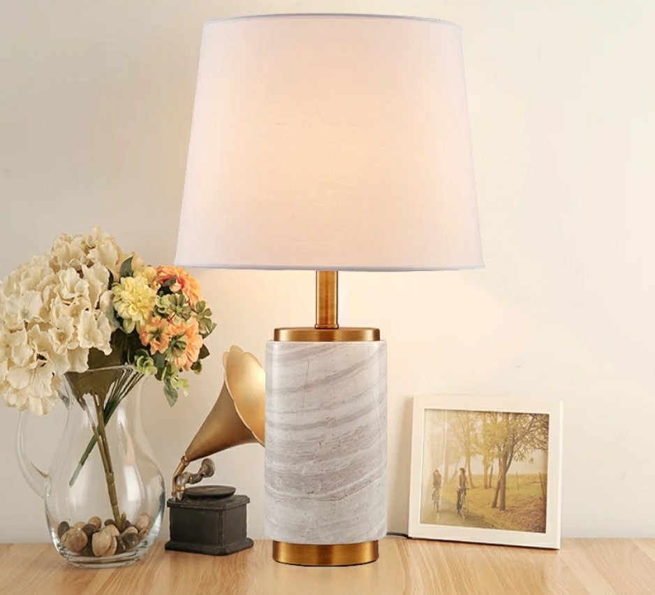 The new Chinese style bedroom bedside lamp TD-2136 white living room bedroom study lamps2