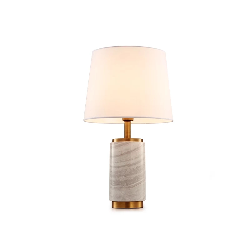 The new Chinese style bedroom bedside lamp TD-2136 white living room bedroom study lamps1