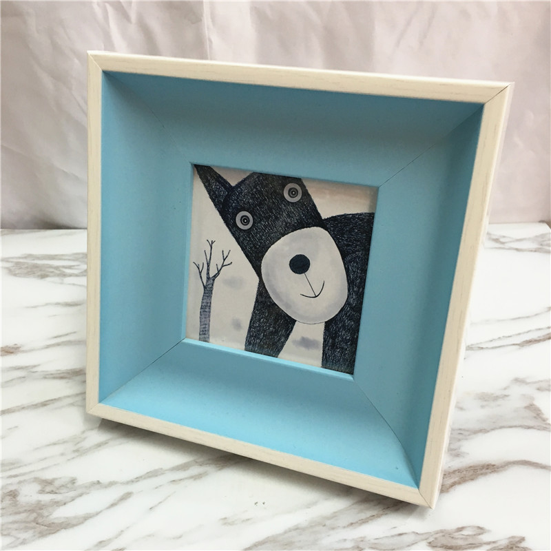 Creative photo frame P22 blue 442