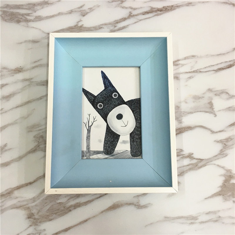 Creative photo frame P22 blue 461