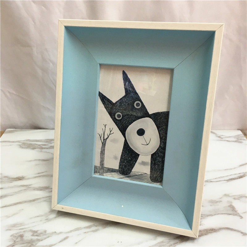 Creative photo frame P22 blue 462