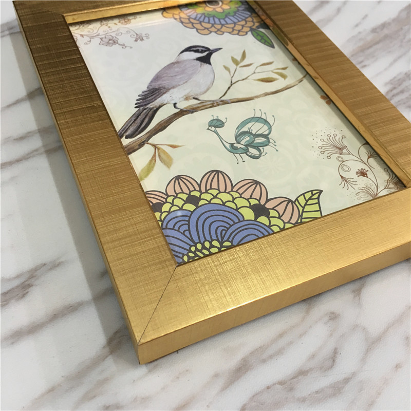 Creative photo frame 008 gold 4R3