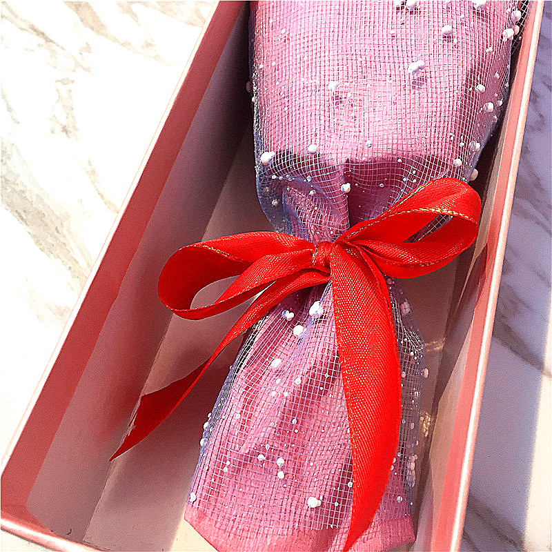 Christmas gift, girl gift, long box, rose, emulation flower.4