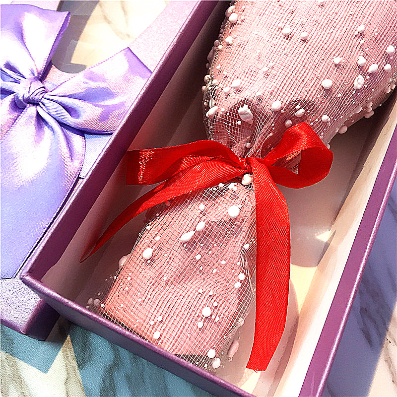 Christmas gift, girl gift, long box, rose, emulation flower.3