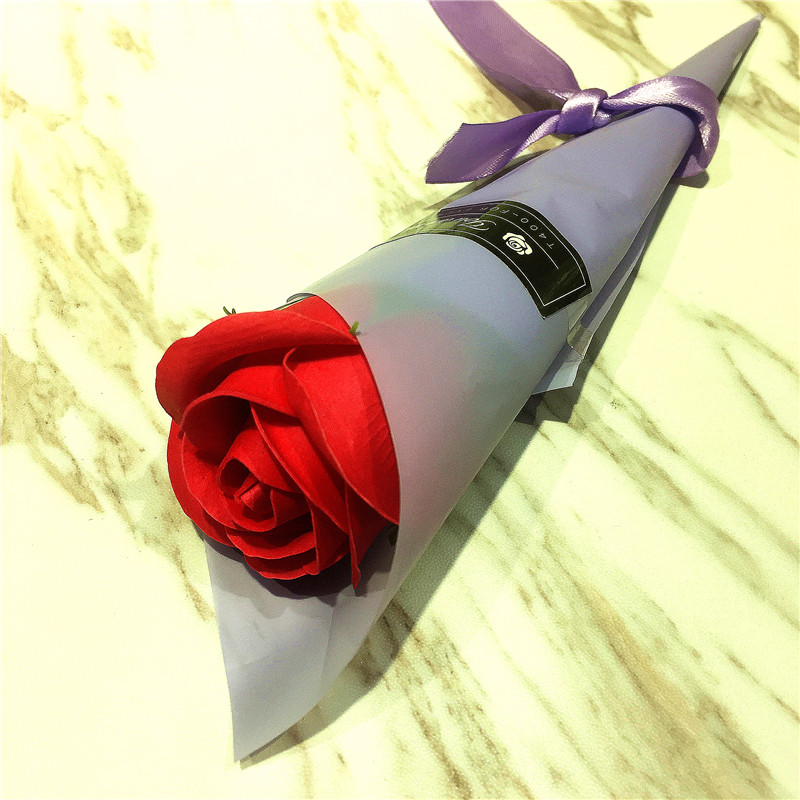 Christmas gifts, girls gifts, single rose simulation flowers2