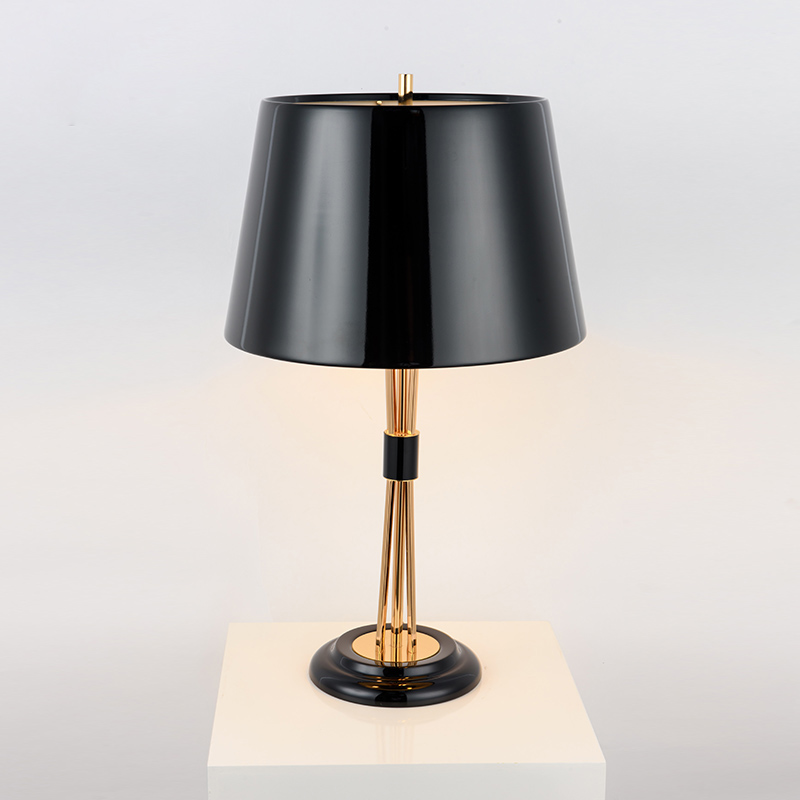 New modern minimalist desk lamp TD-6022 black living room bedroom reading lamp1