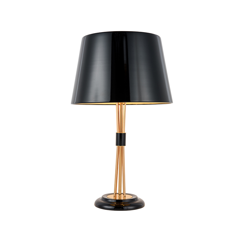 New modern minimalist desk lamp TD-6022 black living room bedroom reading lamp3