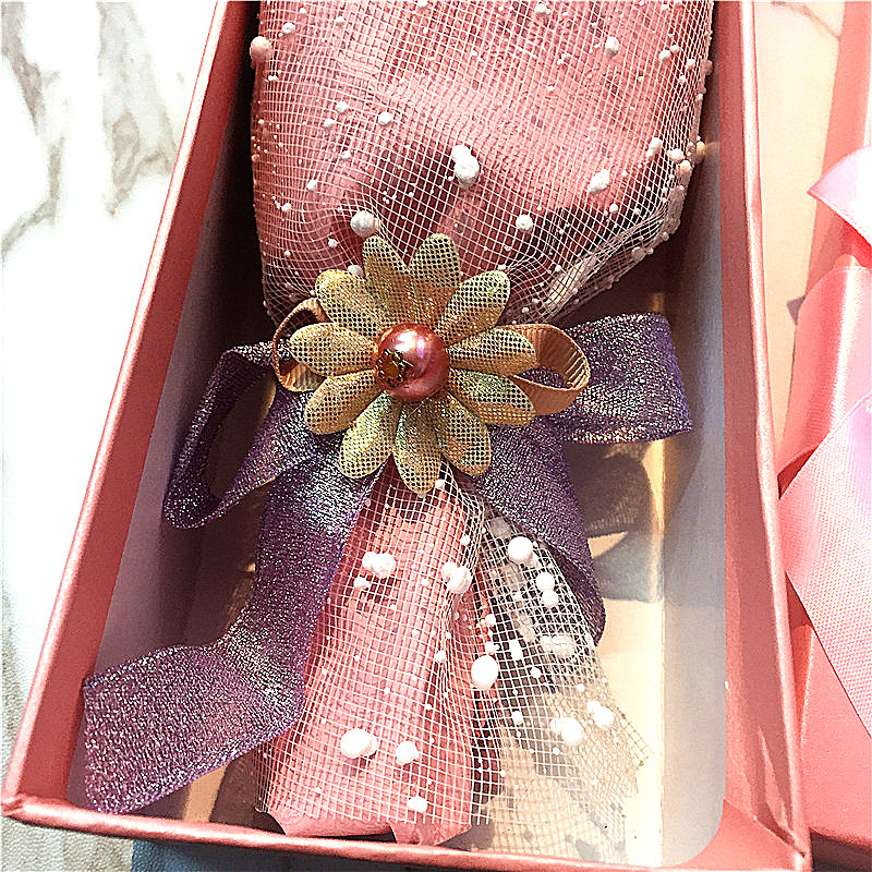 Christmas gift, girl gift box, baby bear rose flower3