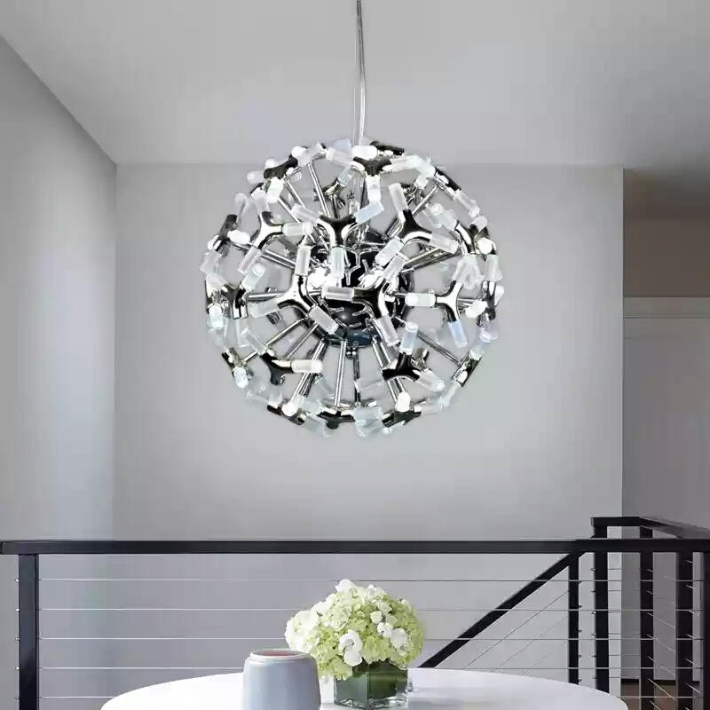 Postmodernism chandelier W-1075 hotel apartment villa pendant lamp2