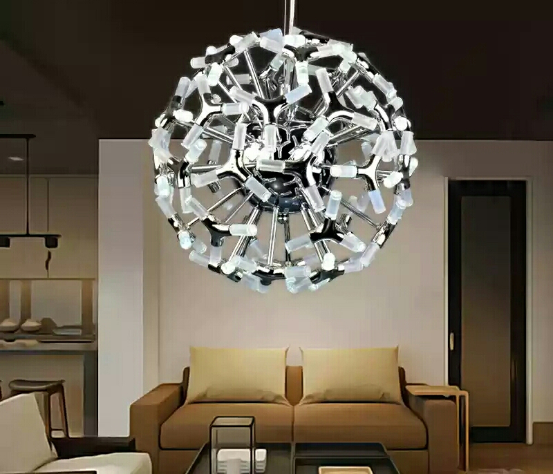 Postmodernism chandelier W-1075 hotel apartment villa pendant lamp3