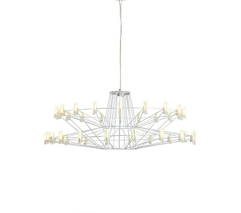 Postmodernist chandelier W-1004 two floor Villa Hotel apartment Chandelier1