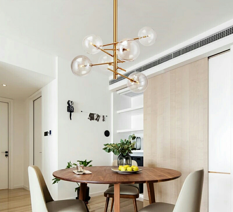 Postmodernism design chandelier W-1152 Villa Hotel model apartment apartment Chandelier3