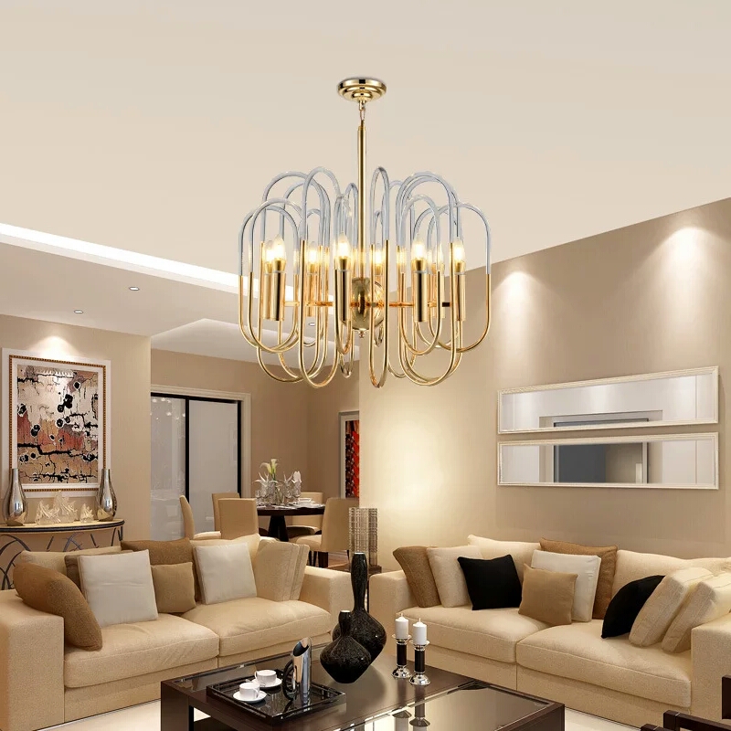 Post modernist chandelier W-1048 villa living room hotel apartment Chandelier2