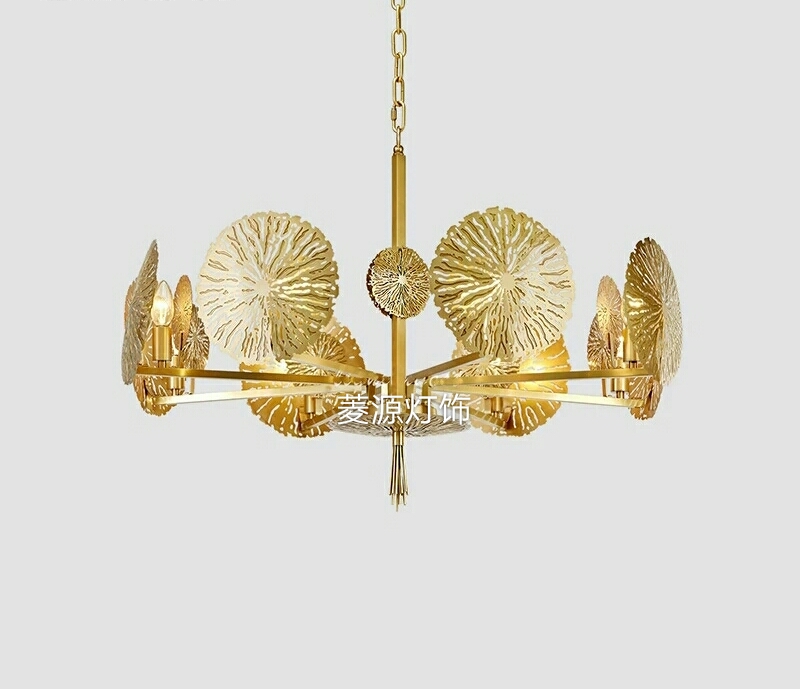 Post modernist chandelier W-1230-8 villa living room hotel apartment Chandelier1