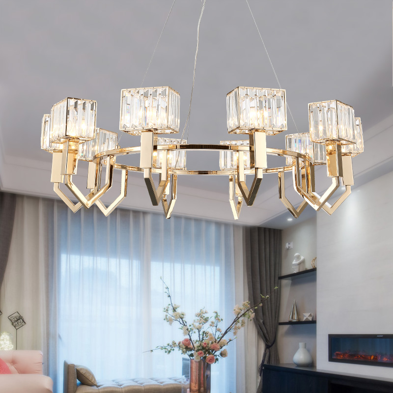 Postmodernism chandelier W-1269-10 living room hotel apartment Chandelier5