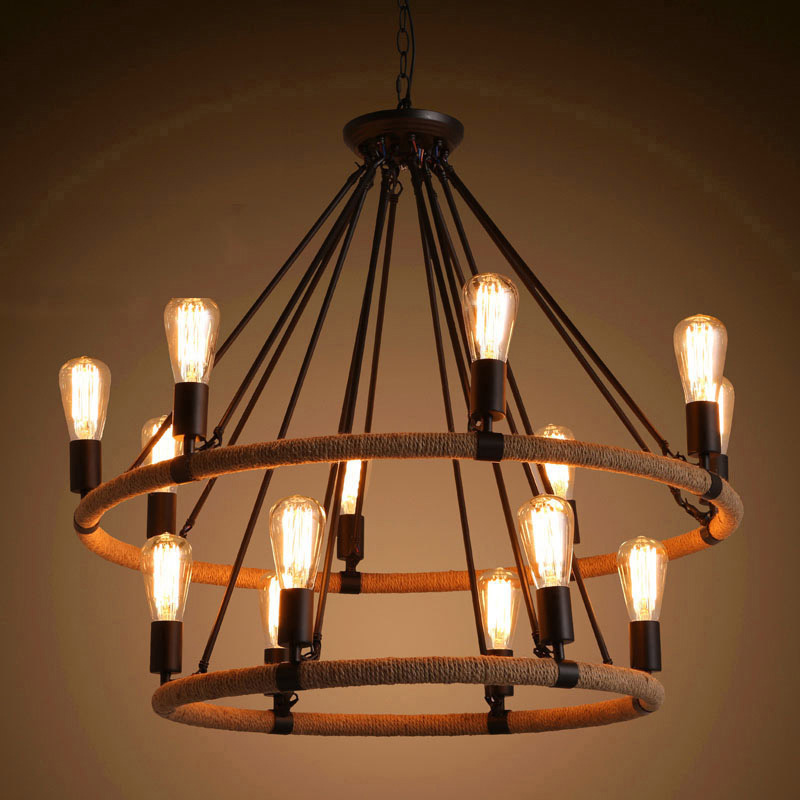 Modernism industrial design chandelier W-6170-12 living room hotel apartment Chandelier2