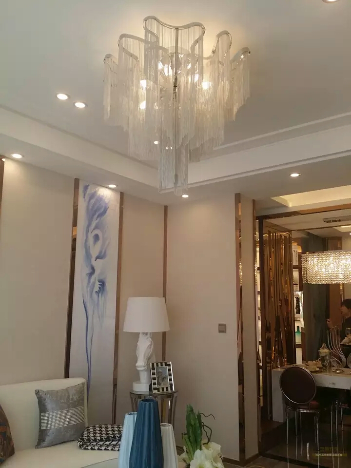 Post modernist chandelier W-1251 villa living room hotel apartment Chandelier5