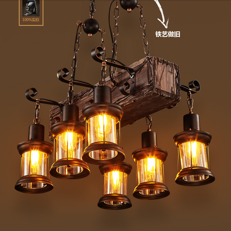 Modernism industrial chandelier W-6124 hotel apartment Chandelier1