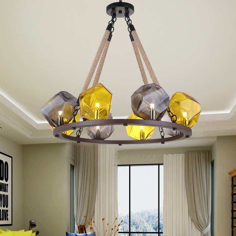 Modernism industrial design chandelier W-6172-8 living room hotel apartment Chandelier3